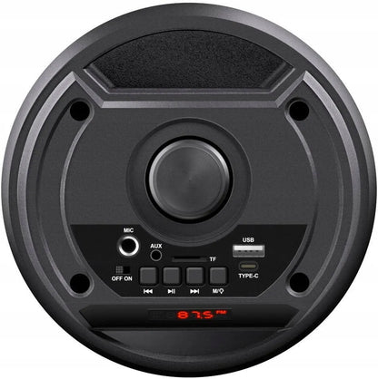 Defender CRASHBOOM 16 W „Bluetooth“ kolonėlė su karaoke, MP3, FM radiju, SD, AUX, TWS ir LED apšvietimu