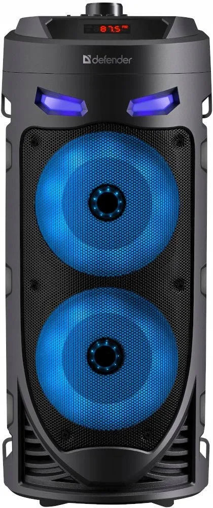 Defender CRASHBOOM 16 W „Bluetooth“ kolonėlė su karaoke, MP3, FM radiju, SD, AUX, TWS ir LED apšvietimu