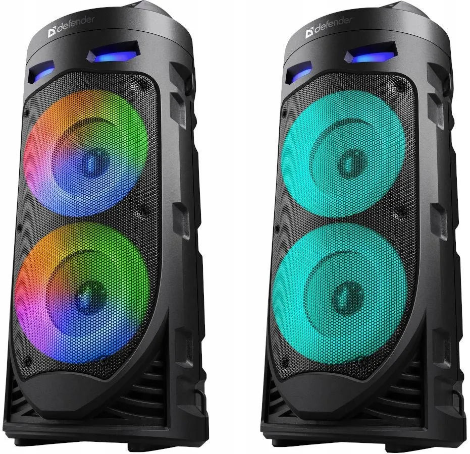 Defender CRASHBOOM 16 W „Bluetooth“ kolonėlė su karaoke, MP3, FM radiju, SD, AUX, TWS ir LED apšvietimu