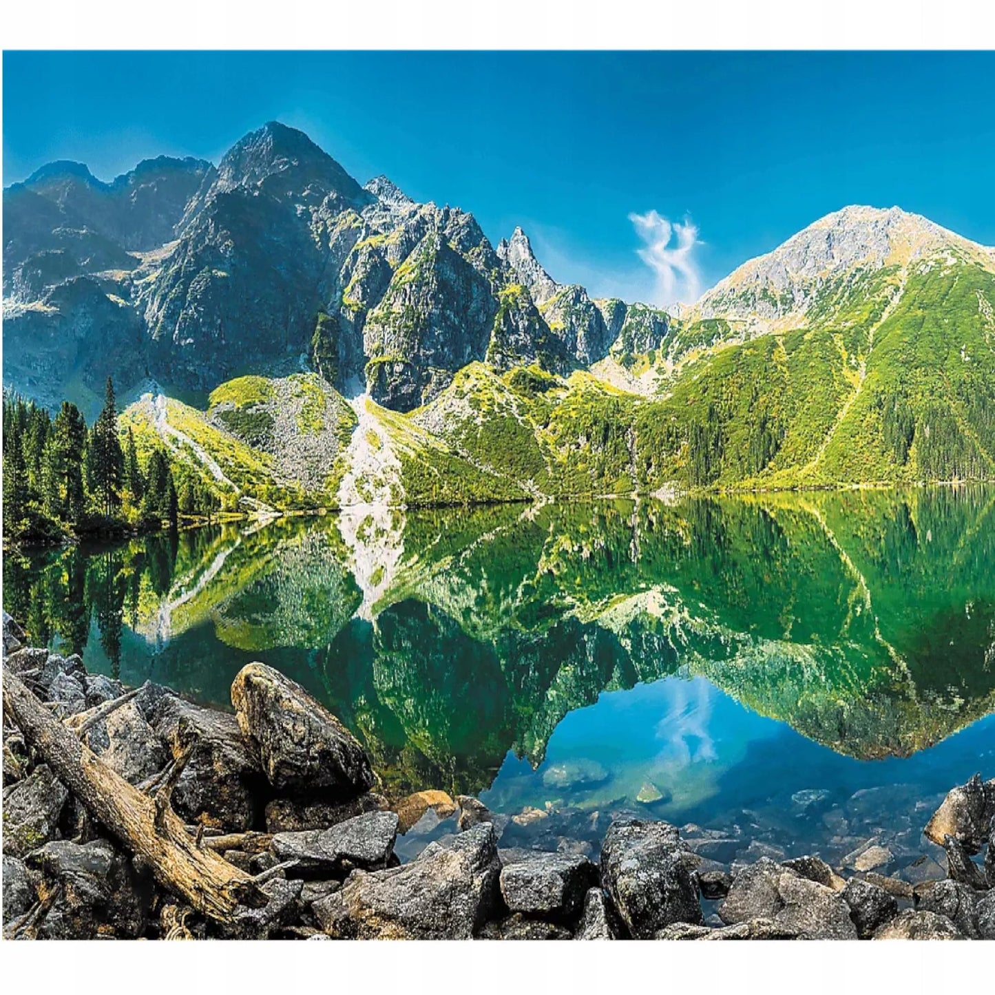 Dėlionė Ežeras Morskie Oko Tatrų 1500 detalių 26167 TREFL