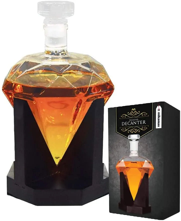 DIAMOND DECANTER SET viskio grafinas – dovana jam, tėčiui, vyrui ar vyrukui