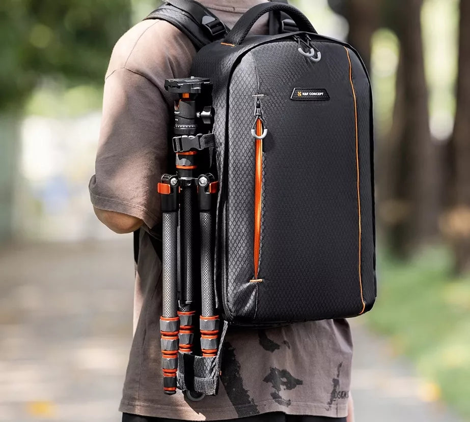 Didelė fotografinė kuprinė fotoaparatui ir nešiojamam kompiuteriui K&F Concept KF13.140