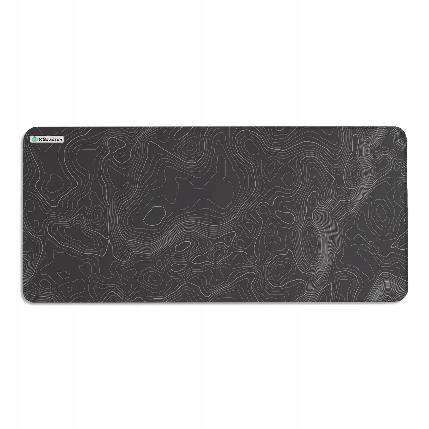 Didelė kompiuterio pelės kilimėlis 90x40 XXXL KBcustom Faza V2 Black