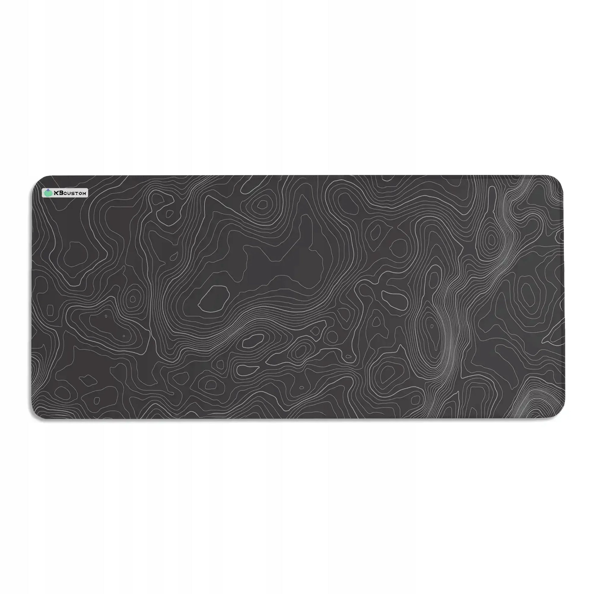 Didelė kompiuterio pelės kilimėlis 90x40 XXXL KBcustom Faza V2 Black