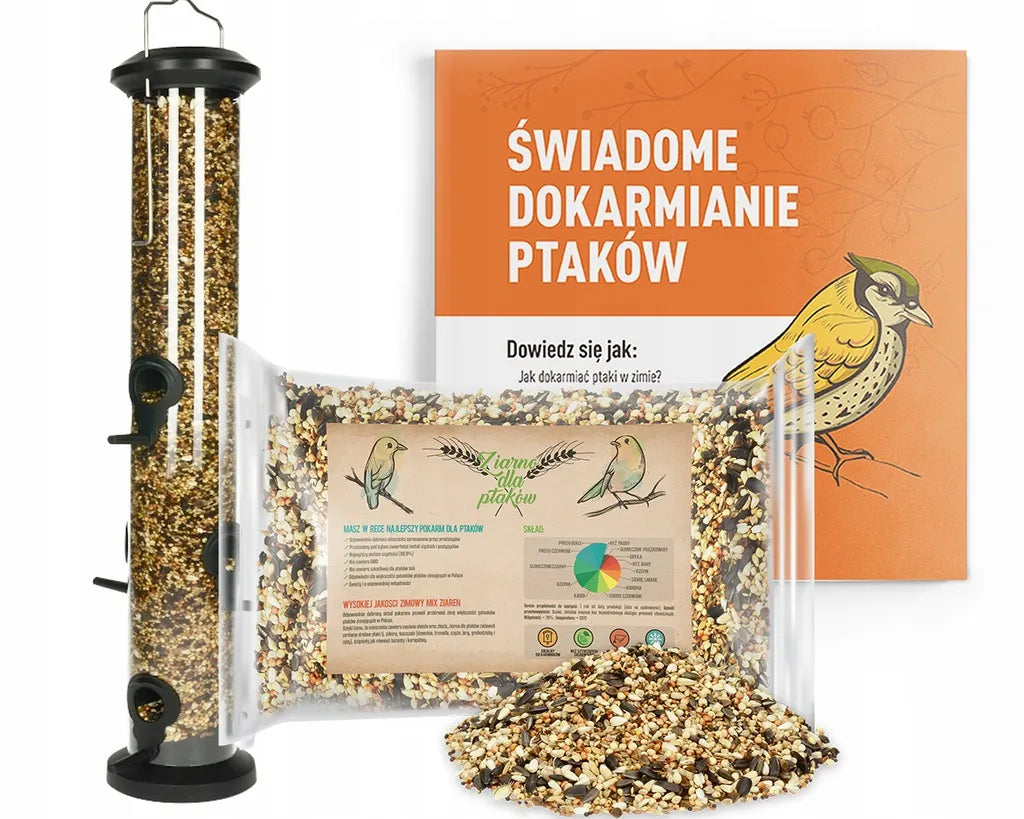 Didelė lesykla paukščiams Trixie + 1 kg lesalo