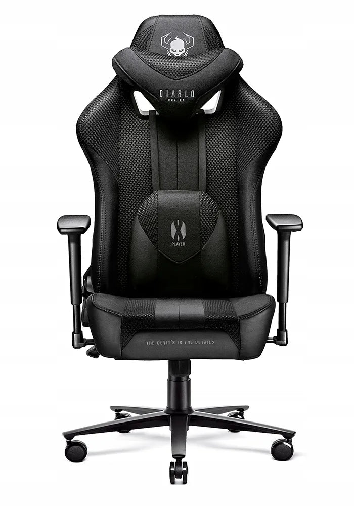 Didelė žaidimų kėdė DIABLO CHAIRS X-Player 2.0 King Size, juoda