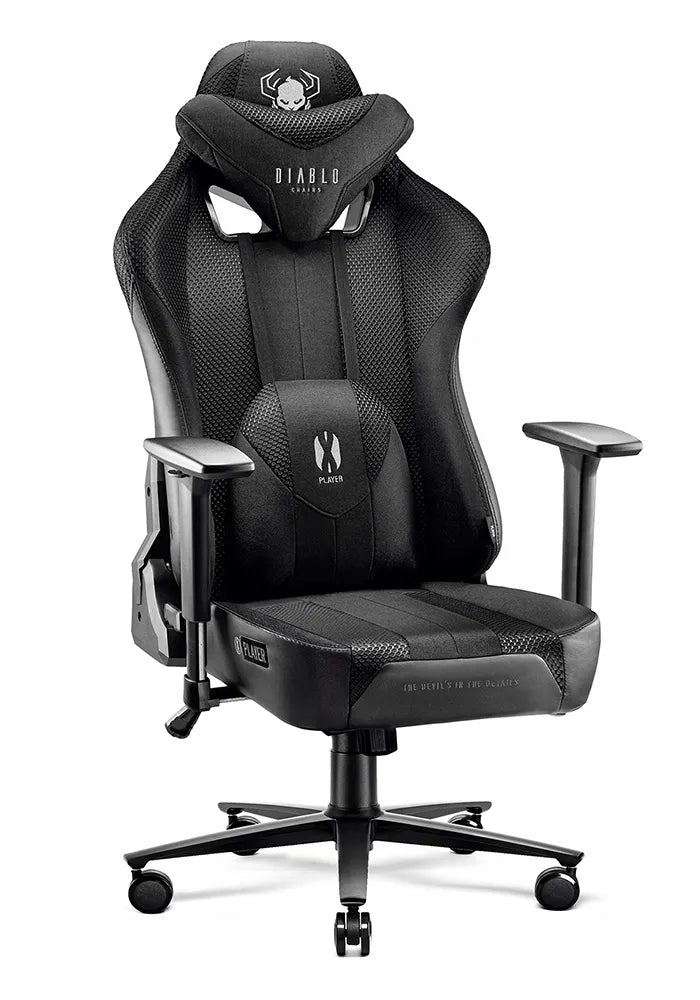 Didelė žaidimų kėdė DIABLO CHAIRS X-Player 2.0 King Size, juoda