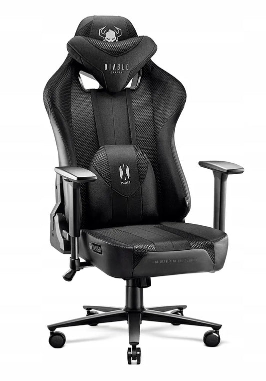 Didelė žaidimų kėdė DIABLO CHAIRS X-Player 2.0 King Size, juoda