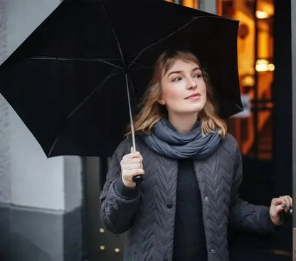 DIDELIS AUTOMATINIS SKĖTIS SU DĖKLU - SULANKSTOMAS, ATSPARUS VĖJUI