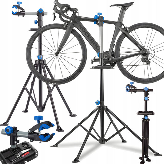 Didelis dviračių serviso stovas, pakaba, iki 30 kg, tvirtas ir stabilus, RETOO S076
