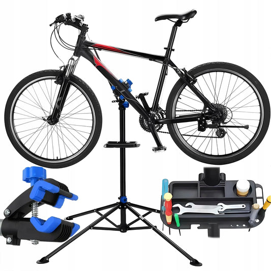 Didelis dviračių serviso stovas, pakaba, iki 30 kg, tvirtas ir stabilus, RETOO S076