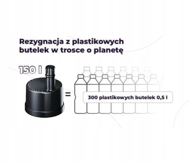 Didelis filtruojantis buteliukas AQUAPHOR City 800 ml, tamsiai mėlynas – gertuvė išvykoms