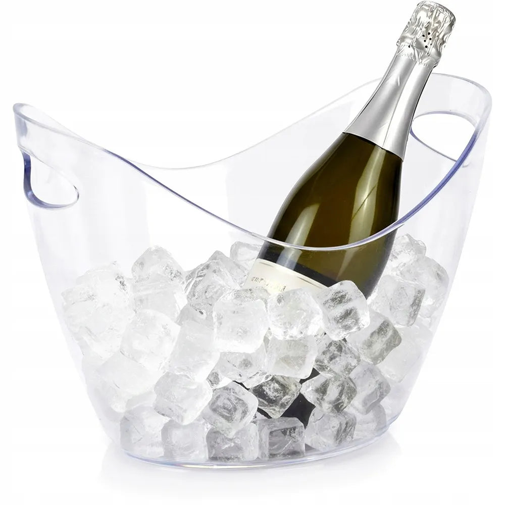 Didelis ledukų kibirėlis COOLER gėrimams ir alkoholiui vėsinti 4L