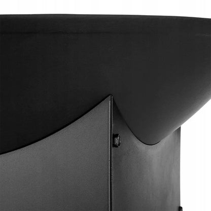 Didelis metalinis sodo laužavietės dubuo kepsninei ant kojų 56 cm