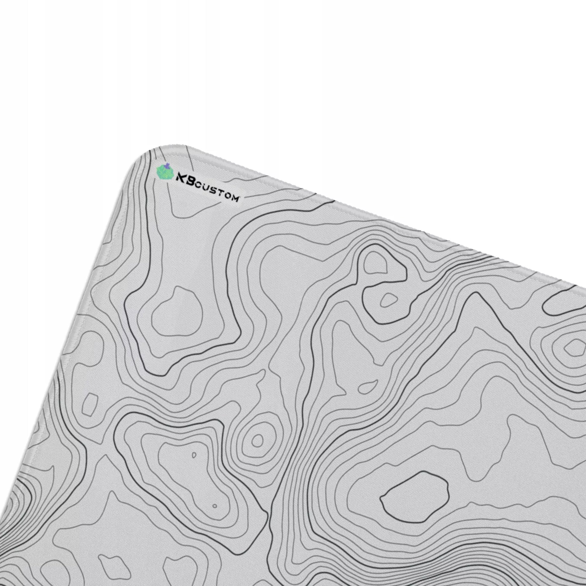 Didelis pelės kilimėlis 90x40 XXXL KBcustom žaidėjams Faza White