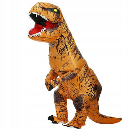 Dinozauro kostiumas karnavalui, pripučiamas T-Rex apranga suaugusiesiems, dydis XL