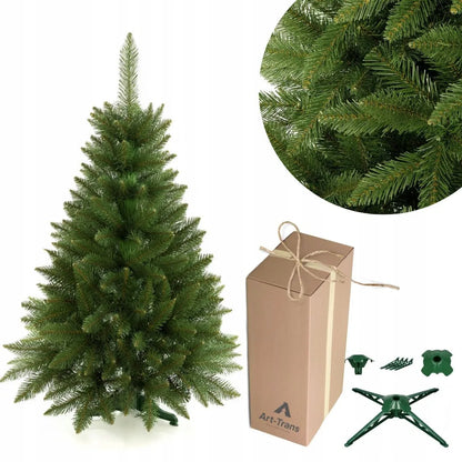 Dirbtinė 100 cm Kaukazo eglė „GĖSTA“, atrodanti kaip tikra, pagaminta Lenkijoje