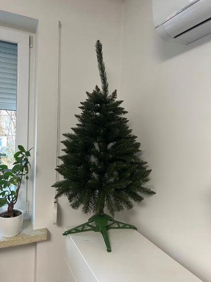 Dirbtinė 100 cm Kaukazo eglė „GĖSTA“, atrodanti kaip tikra, pagaminta Lenkijoje