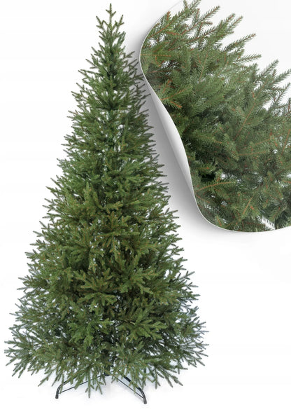 Dirbtinė eglutė „Świerk Natura 3D“ – FULL PE PREMIUM, 180 cm, natūrali išvaizda, 100 % PE