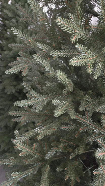 Dirbtinė eglutė „Świerk Natural“, 100 % PE, aukščiausios kokybės, tikroviška, 180 cm