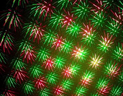 Diskotekinis lazerinis projektorius, 3D stroboskopinė vakarėlių lempa