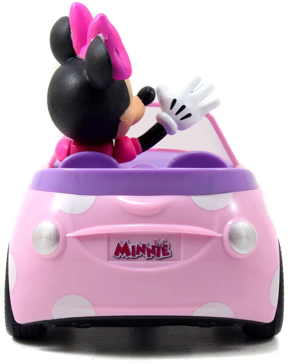 „Disney“ Minnie nuotoliniu būdu valdomas rožinis kabrioletas RC