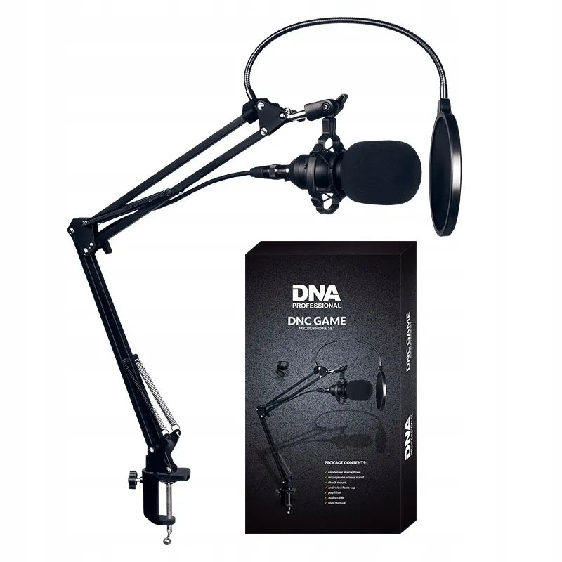 DNA DNC GAME studijinis kondensatorinis mikrofonas su XLR