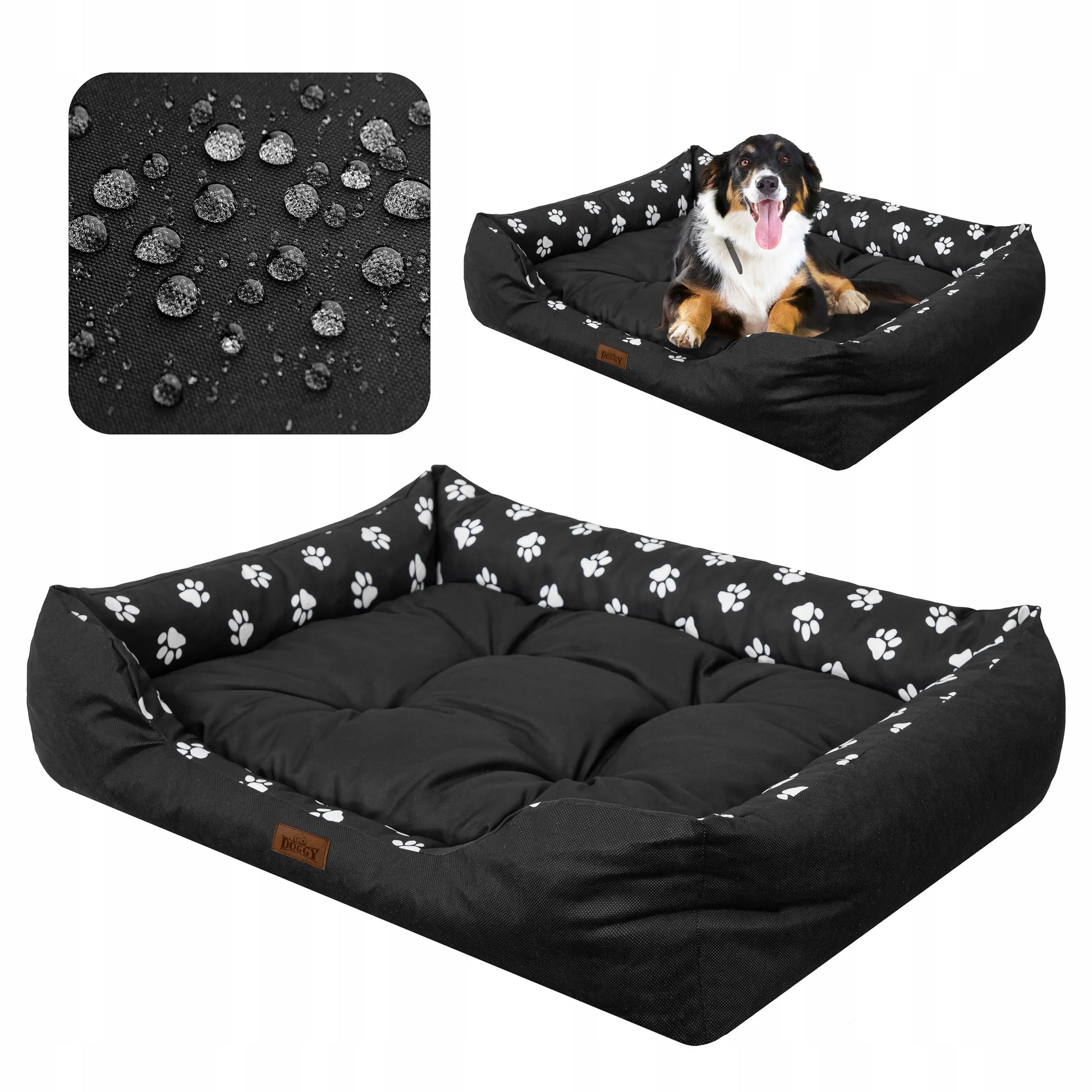 Doggy Puffy Prestige L 84x65 cm šunų ir kačių guolis - patvari kanapa