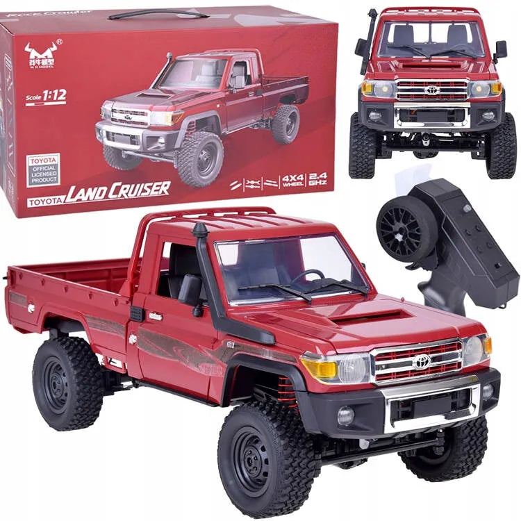 Dovanai Šv. Mikalojaus proga: nuotoliniu būdu valdomas „Toyota Land Cruiser“ RC automobilis