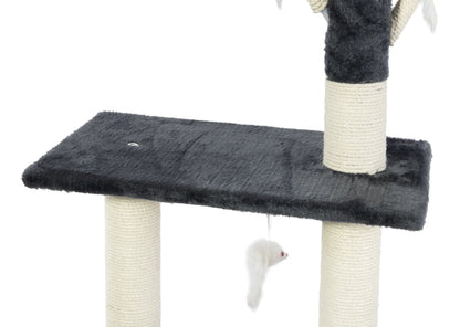 Draskyklė katei 138 cm, tamsiai pilka, WERDANO PETS
