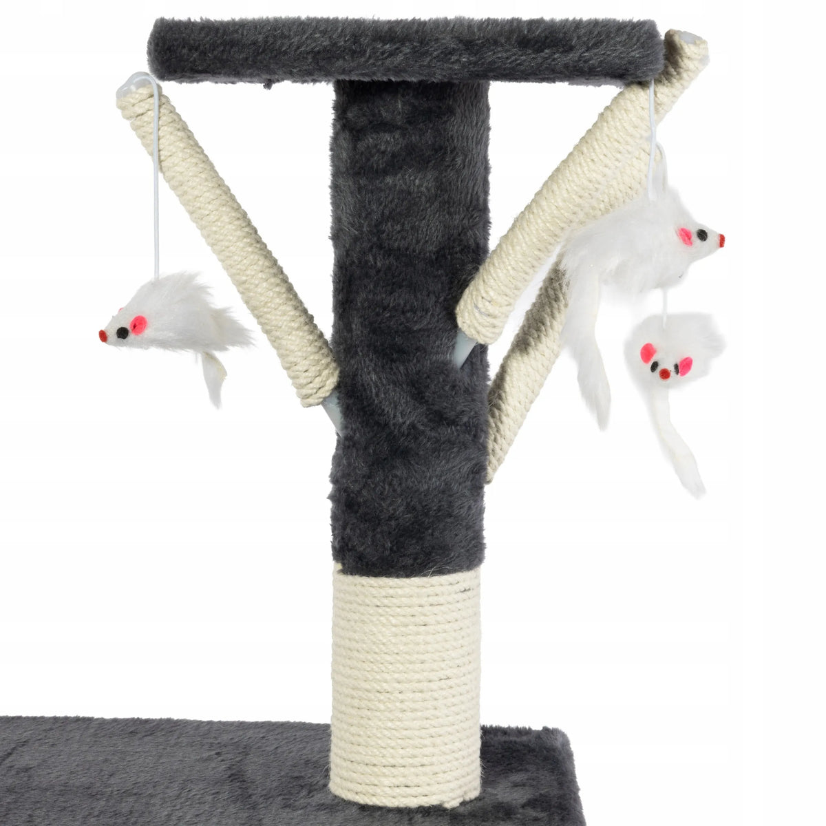 Draskyklė katei 138 cm, tamsiai pilka, WERDANO PETS