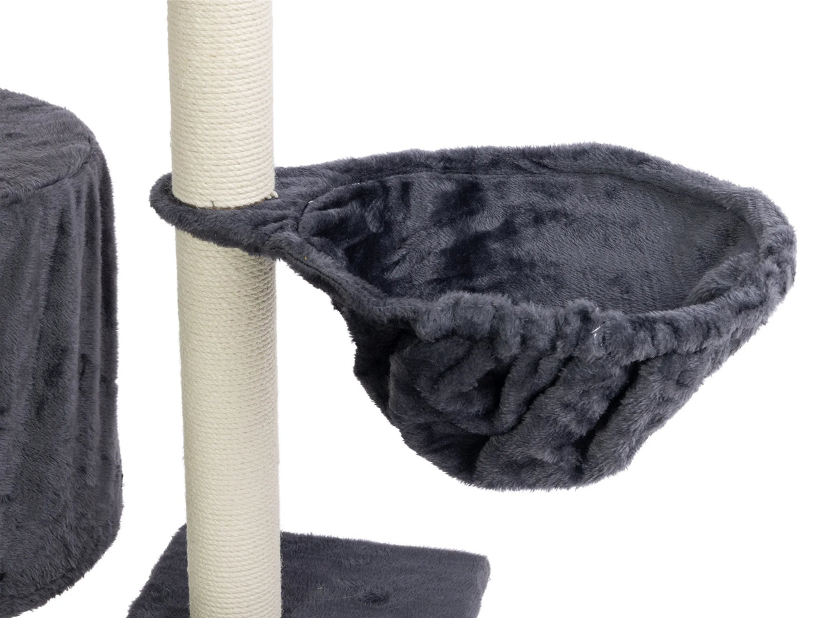 Draskyklė katei 138 cm, tamsiai pilka, WERDANO PETS