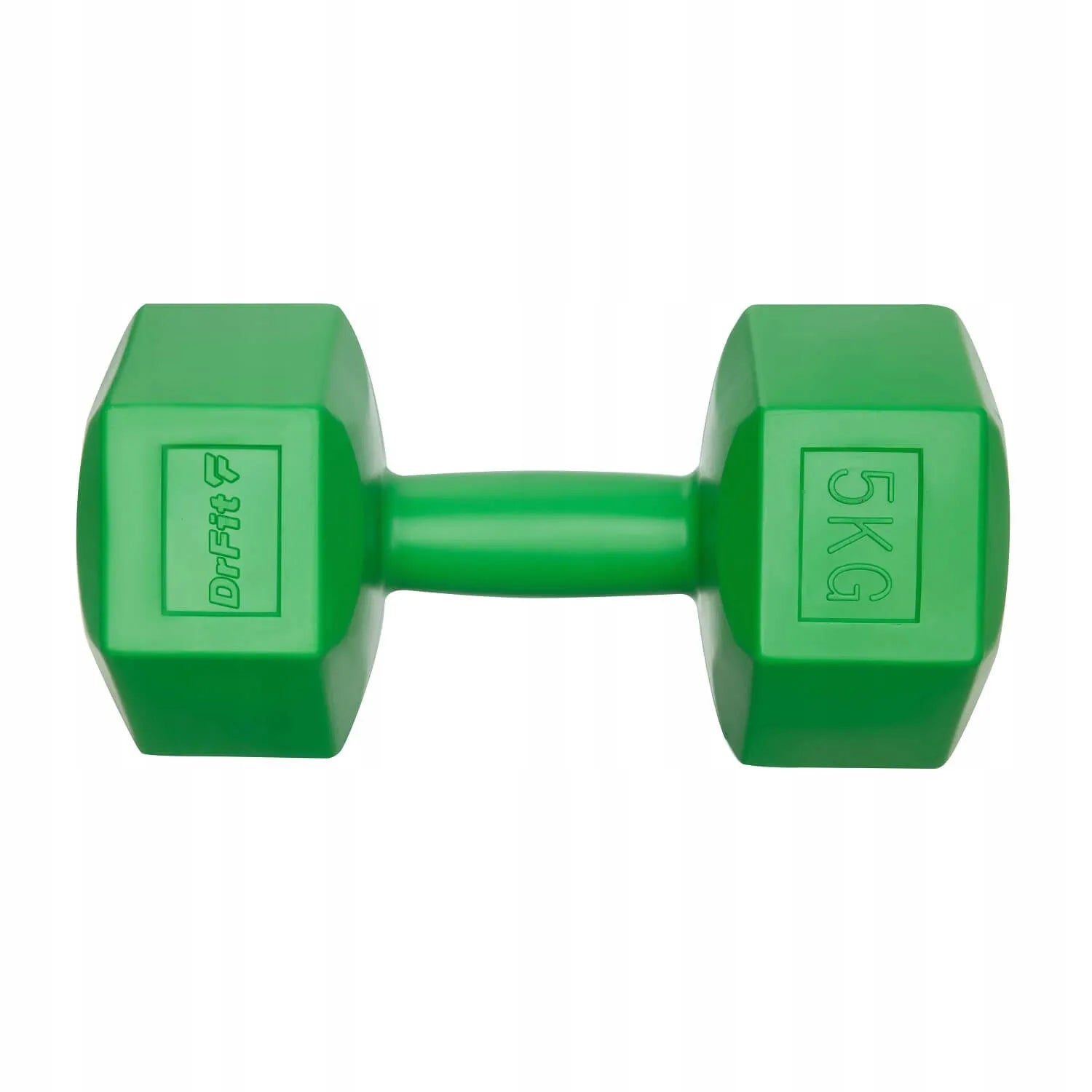 DrFit fiksuoti bituminiai hanteliai 2x 5 kg