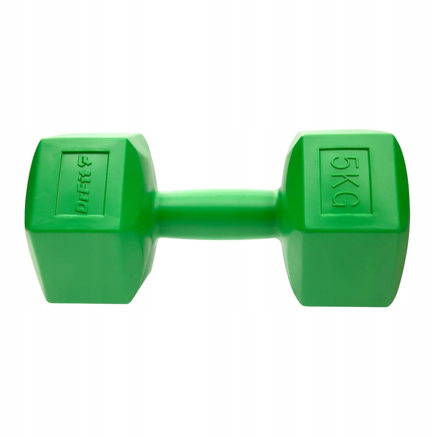 DrFit fiksuoti bituminiai hanteliai 2x 5 kg