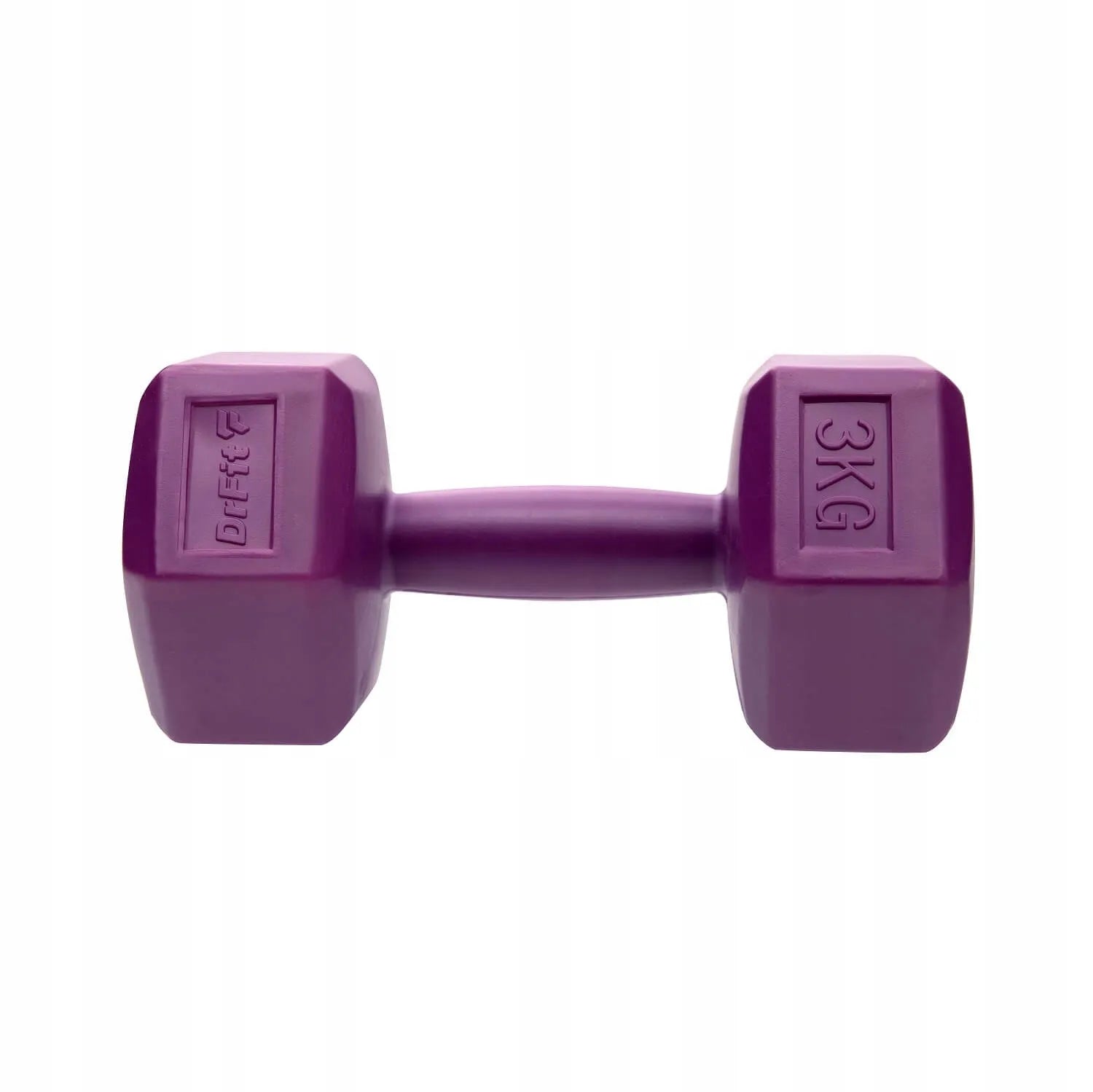 DrFit fitneso svarmenys, rankiniai hanteliai 2x 3 kg moterims