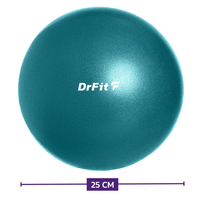 DrFit gimnastikos kamuolys fitnesui, pilatesui ir reabilitacijai, 25 cm, žalias