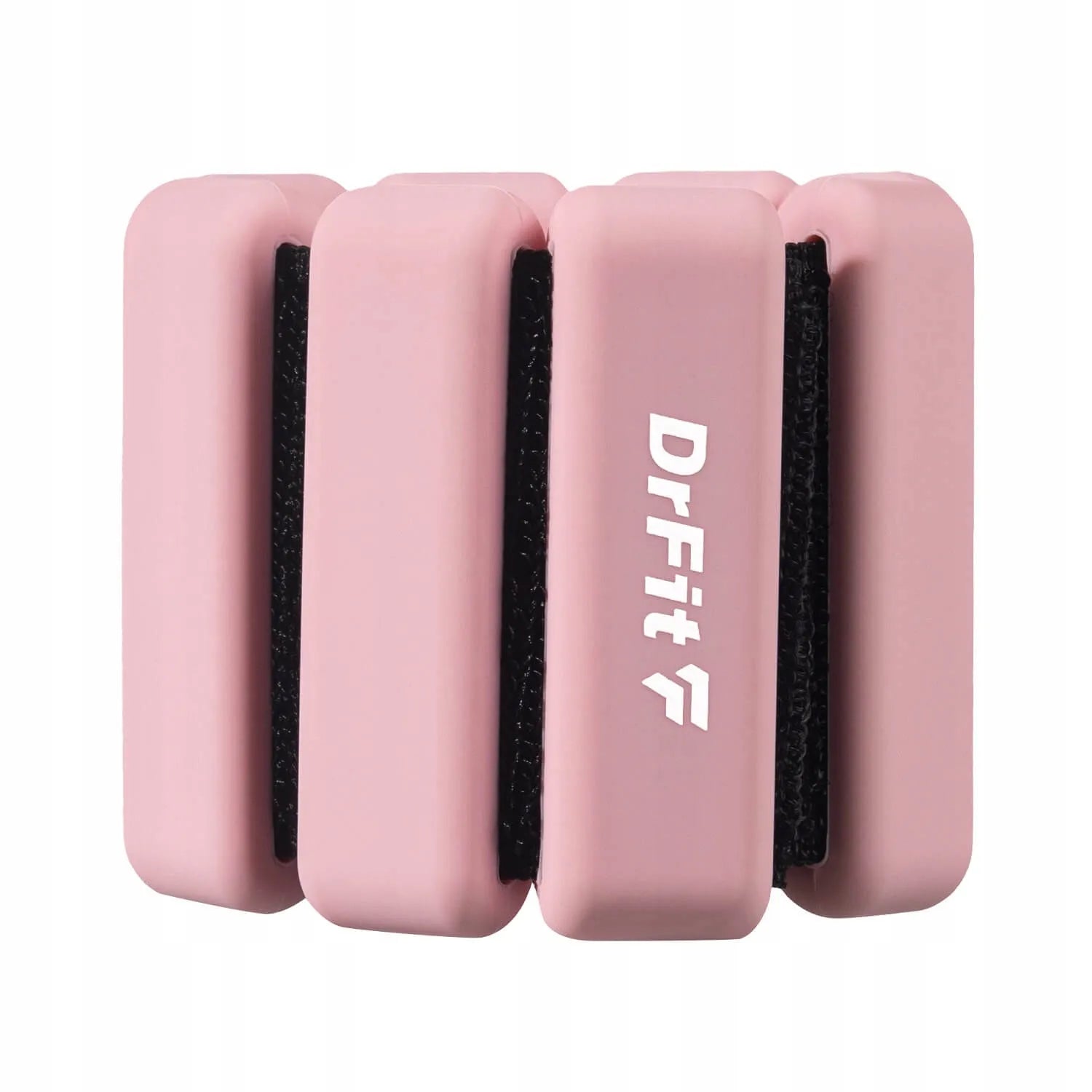 DrFit reguluojami silikoniniai svoriai moterims 2 x 0,45 kg, rožiniai