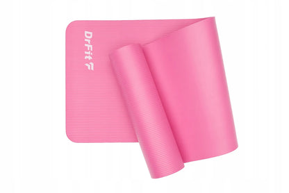 DrFit storo 1 cm gimnastikos ir jogos kilimėlis, rožinis