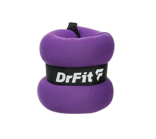 DrFit svoriai kulkšnims ir riešams fitnesui treniruotėms 2x 1kg