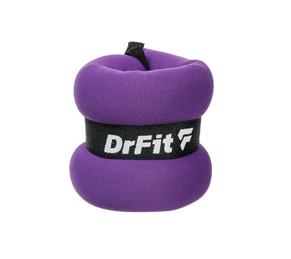 DrFit svoriai kulkšnims ir riešams fitnesui treniruotėms 2x 1kg