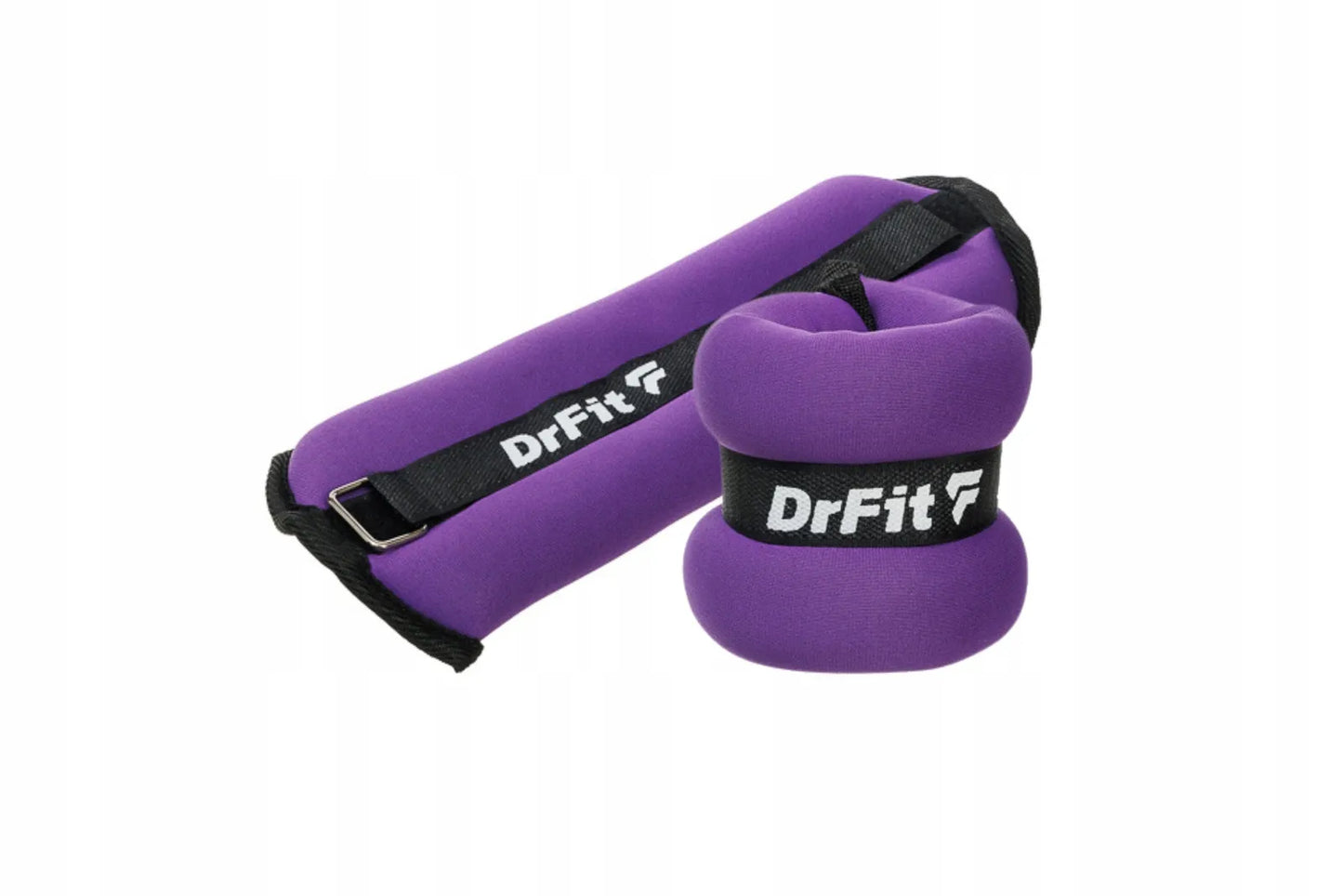 DrFit svoriai kulkšnims ir riešams fitnesui treniruotėms 2x 1kg