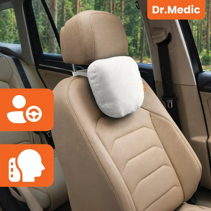 DR.MEDIC automobilių ir biuro pagalvė galvai bei kaklui atramai ant sėdynės