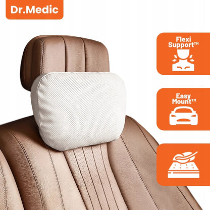 DR.MEDIC automobilių ir biuro pagalvė galvai bei kaklui atramai ant sėdynės