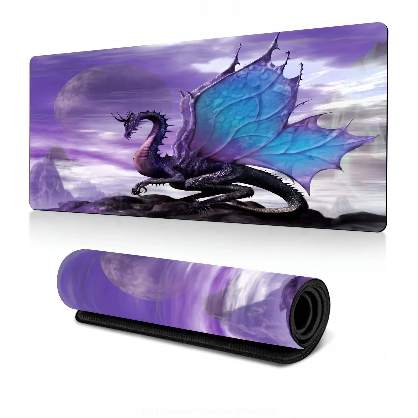 DSJ žaidimų pelės kilimėlis SMOK vandeniui atsparus XXXL 90x40cm