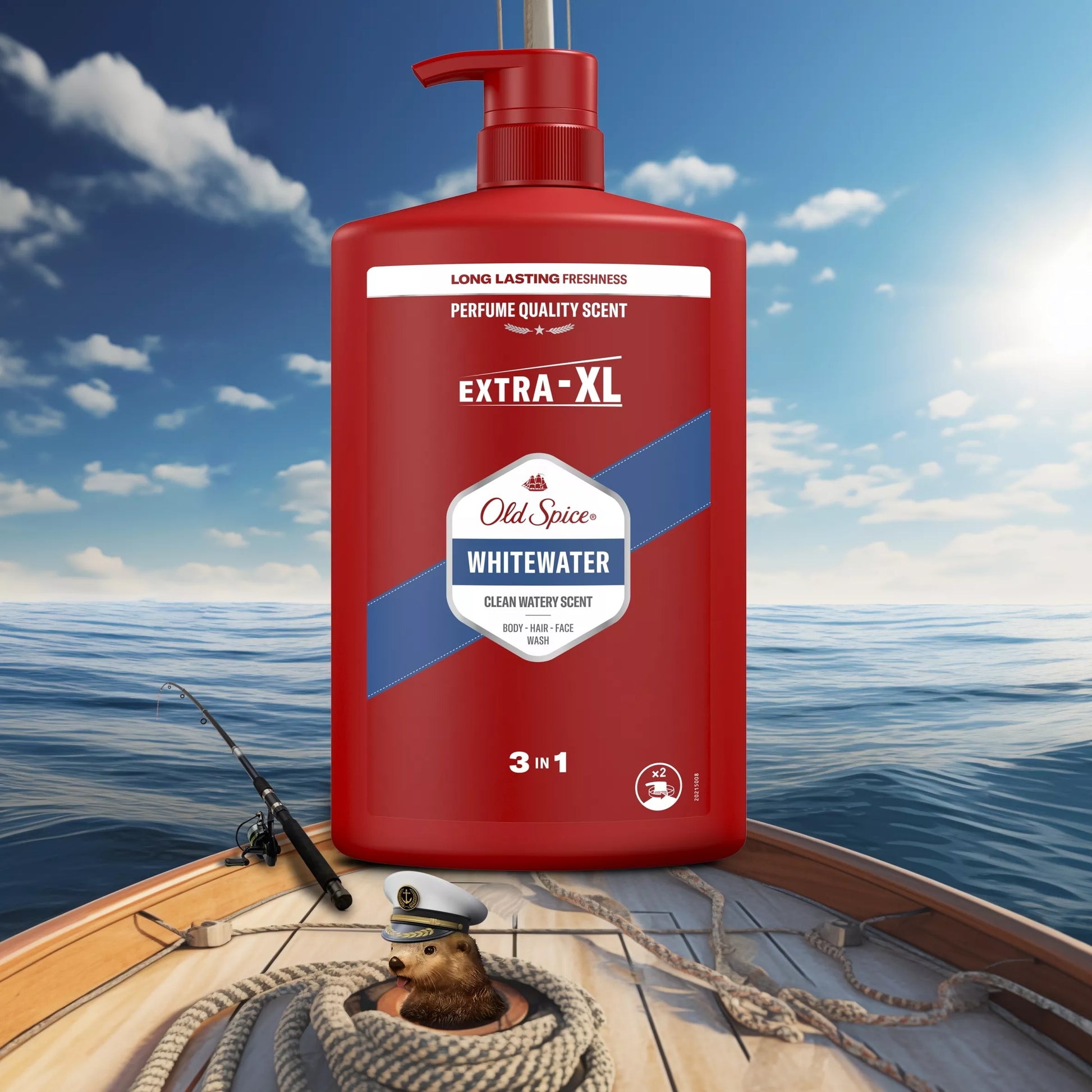 Dušo želė 3in1 Old Spice Whitewater 1000 ml