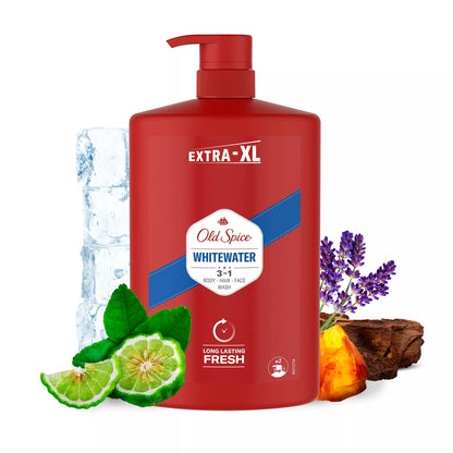 Dušo želė 3in1 Old Spice Whitewater 1000 ml