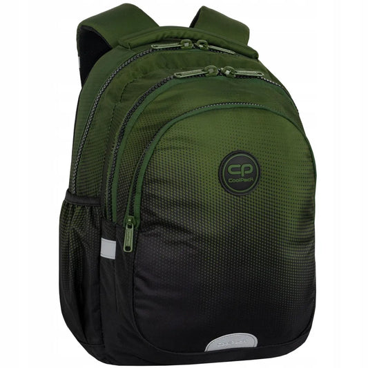 Dviejų skyrių kuprinė Coolpack Jerry Gradient Grass F029757, skirta 1-3 klasėms