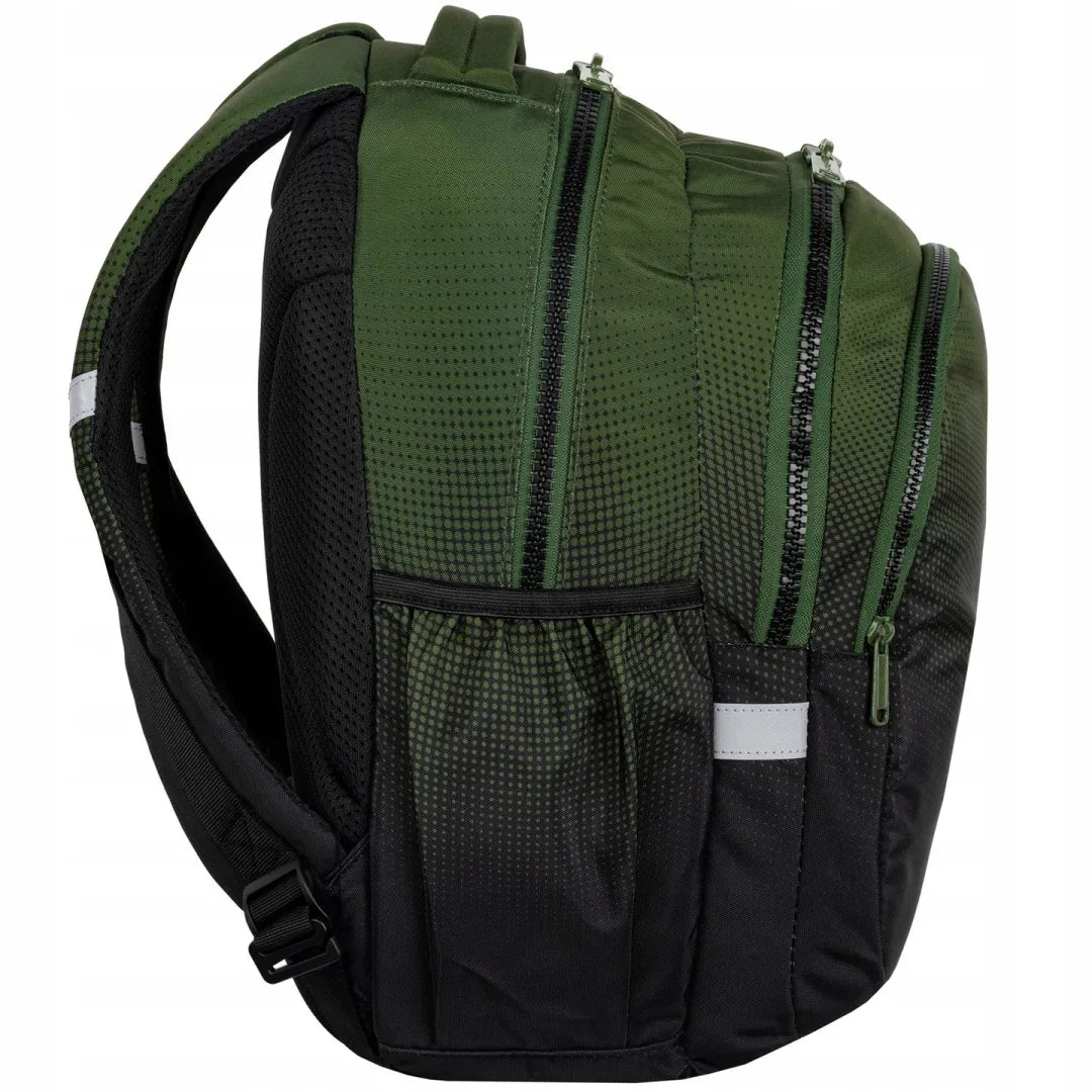 Dviejų skyrių kuprinė Coolpack Jerry Gradient Grass F029757, skirta 1-3 klasėms