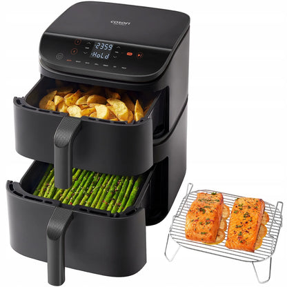Dviejų zonų oro gruzdintuvė Cosori CAF-DC121-AEUR 2630W | 10,8 L