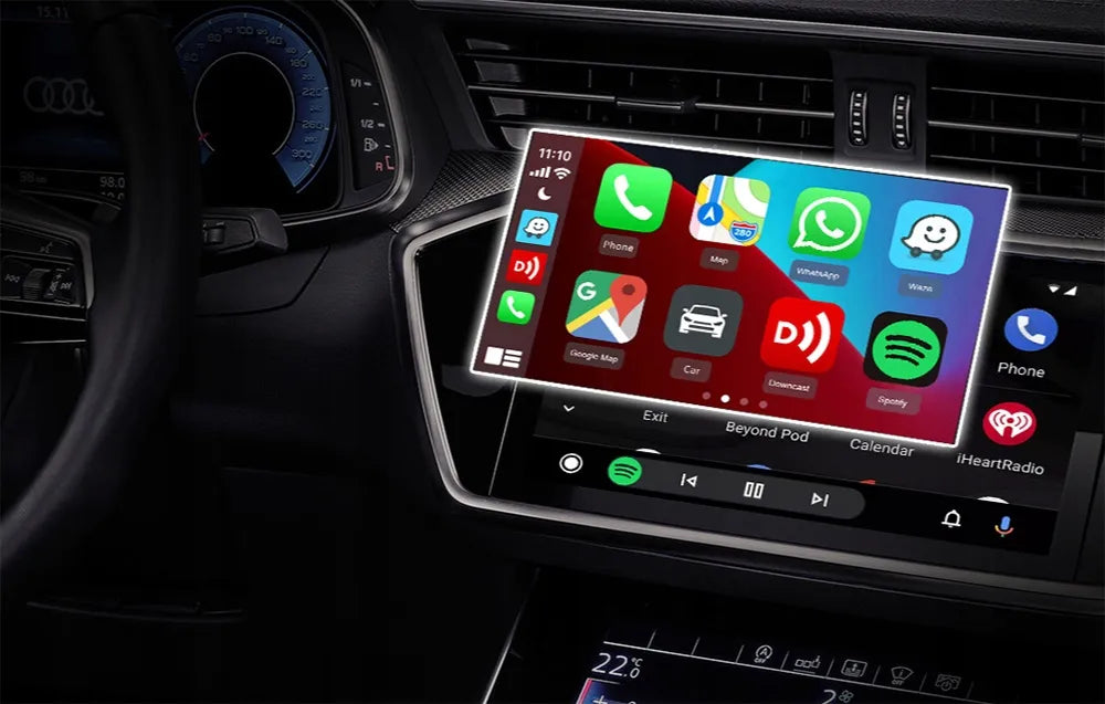 Belaidis adapteris Carlinkit Tbox 4/64 GB CarPlay Android Auto